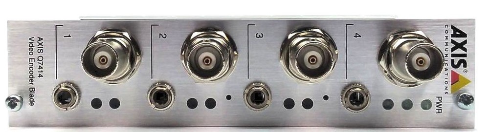 Axis Q7414 Video Encoder Blade 4Channel Multiple H.264 Streams 0354-001-01 OEM