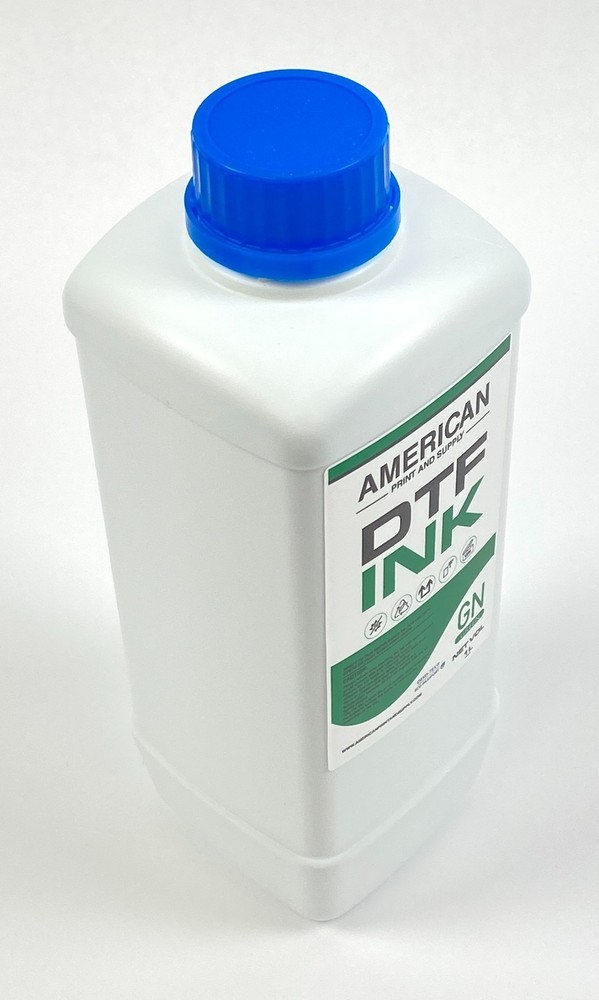 DTF Printer Ink Green 1L Water-Based for Epson Printers