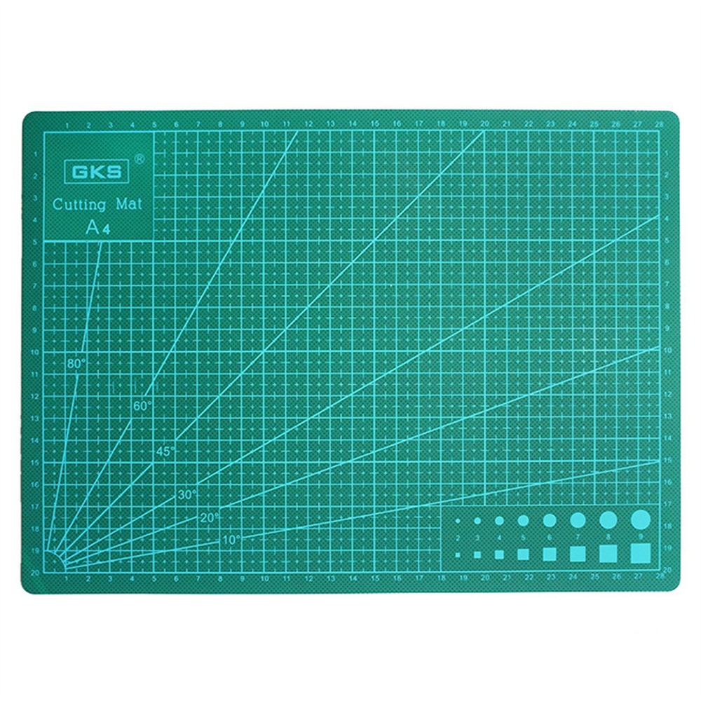 A4 PVC Cutting Mat Single Self-Healing Pad Patchwork Tool Handmade 30x22cm