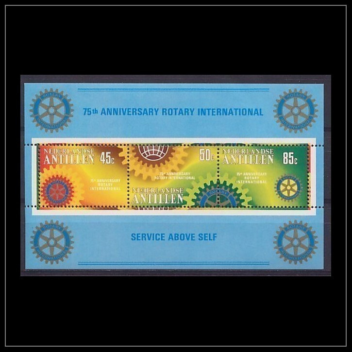 Netherlands - Dutch Antilles Issue 1980 (SS 651) Rotary