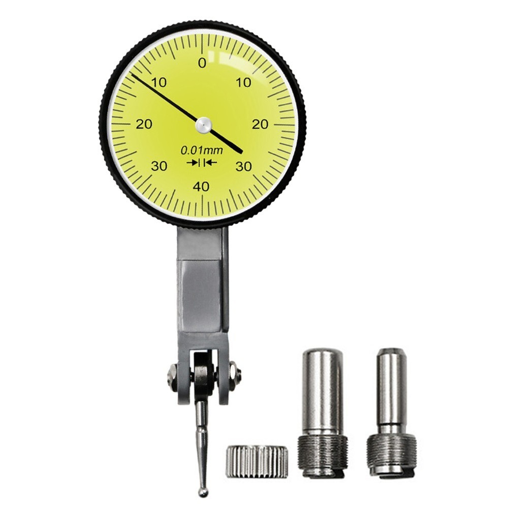 0-0.8mm Dial Gauge Test Indicator Dial Test Comparator with Dovetail Rails