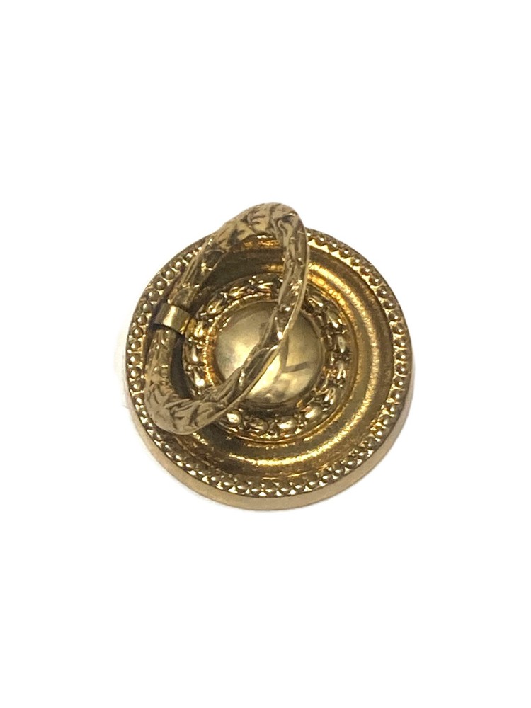 Ring Drawer Pull Colonial Revival Brass 2" Solid Cast Brass