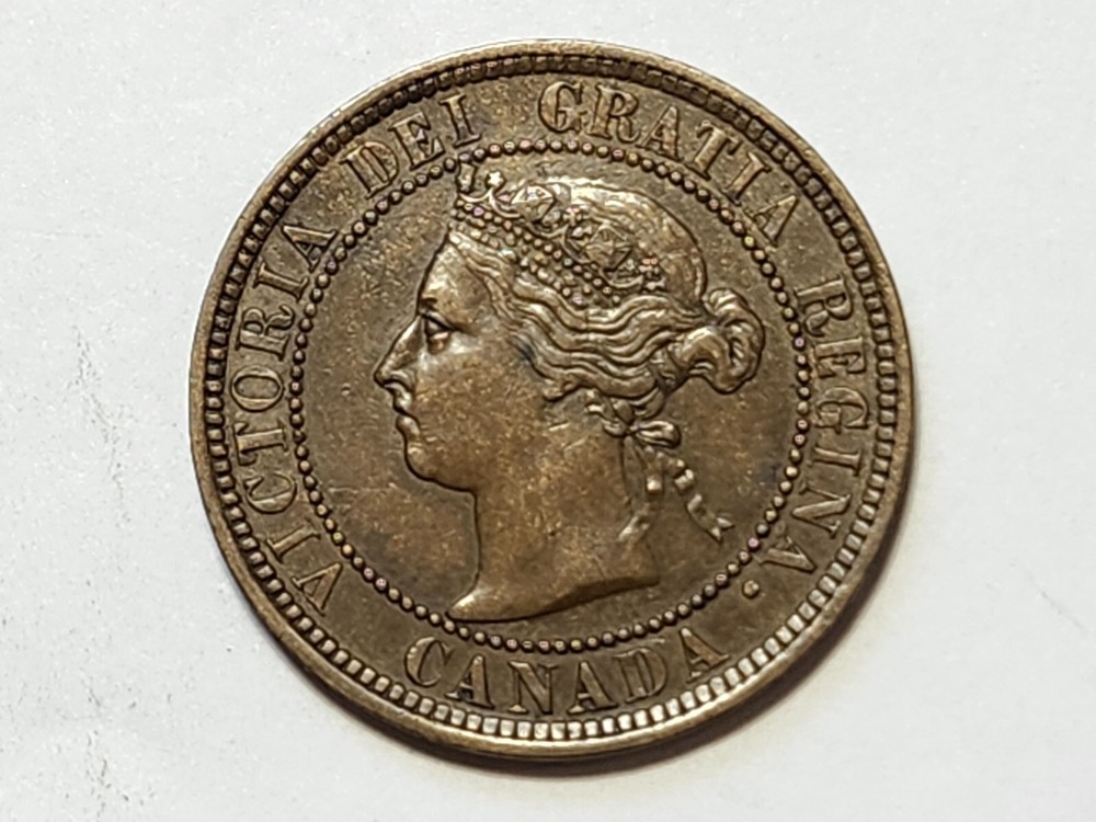 1887 Canada Large Cent 1074