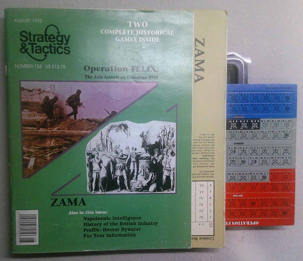 STRATEGY GAME ZAMA AND ASSAULT ON GIBRALTAR GAMES