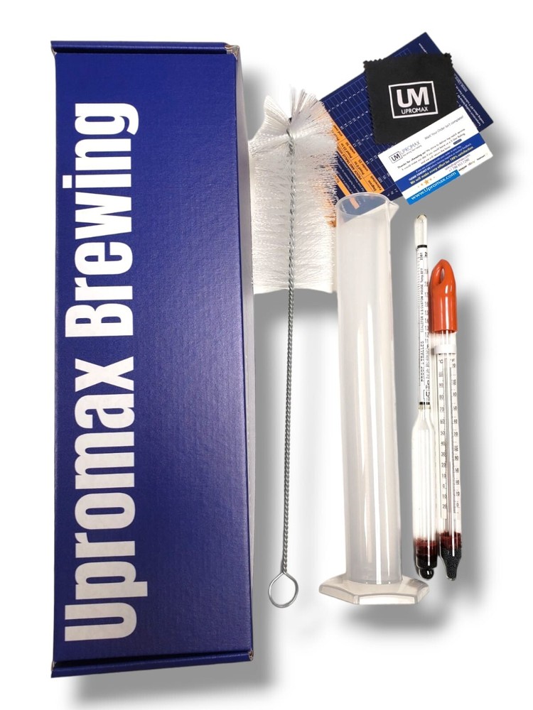 Hydrometer Alcohol Meter Tralle Test Kit 0-200 Proof Traceable Alcoholometer ❤