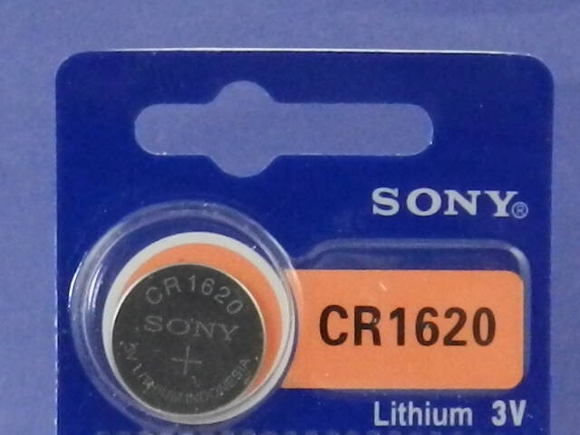 SONY CR1620 LITHIUM 3V BATTERY 1Pc