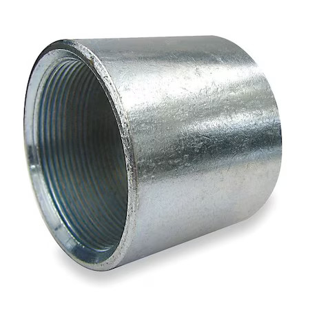 4" Fnpt Galvanized Merchant Coupling, 511-231