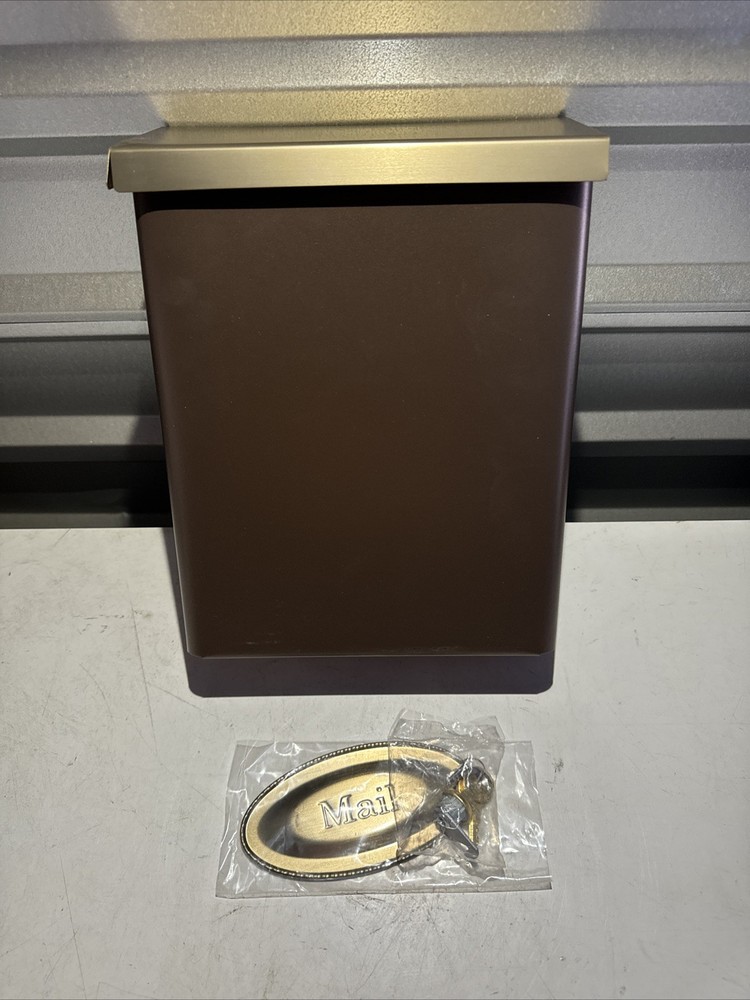 Gibraltar Designer Wall Mount Mailbox Galvanized Steel