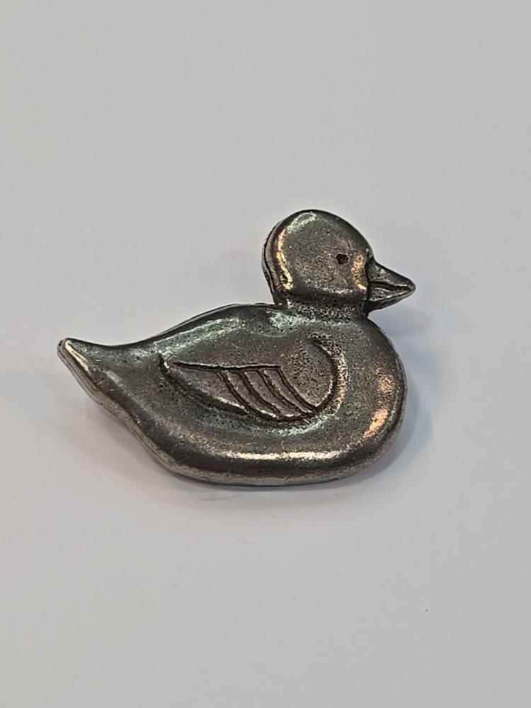 Duck Lapel Pin Small Size By Danforth Pewter