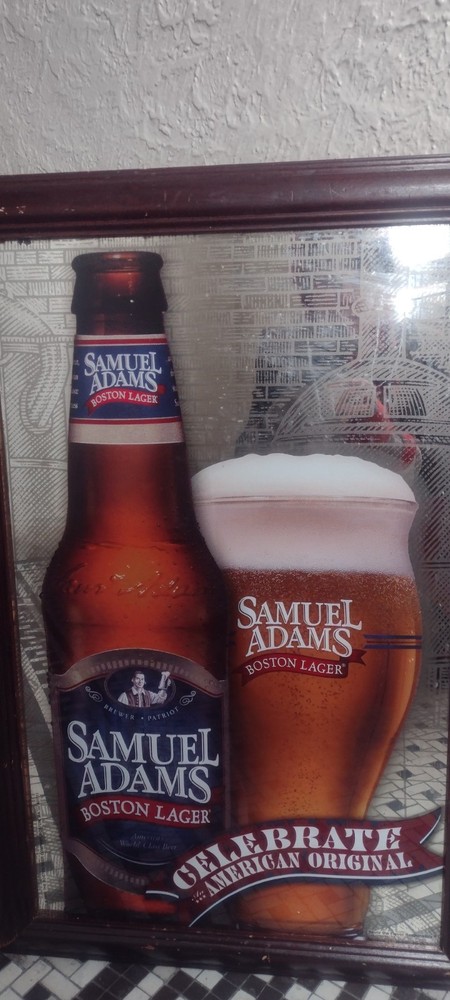 Samuel Adams Beer Mirror