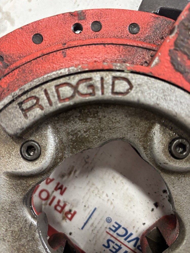 RIDGID 816 817 Semi Automatic Diameter Threading Machine Die Head