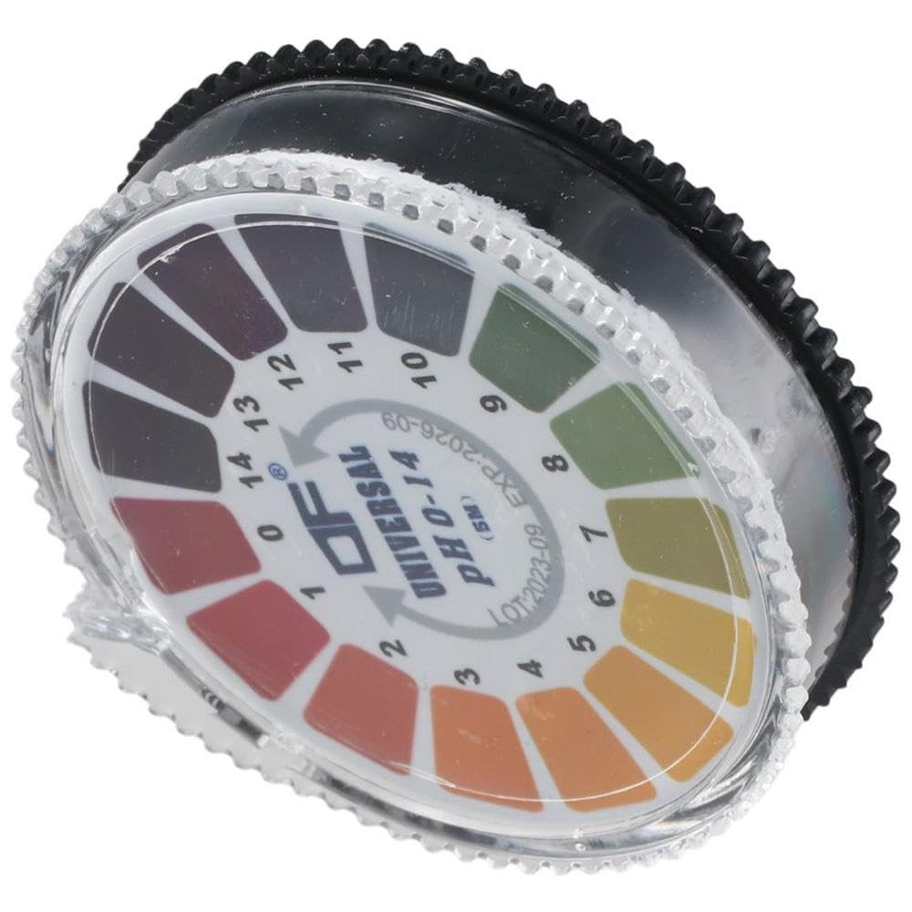 2Rolls PH Test Paper Strip Roll, 5m/roll PH 0-14 Test Paper, Universal PH Test M