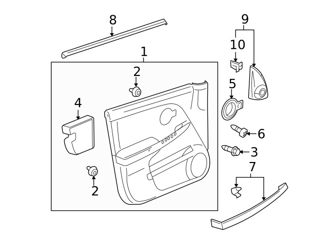 Genuine GM Multi-Purpose Clip 10369649