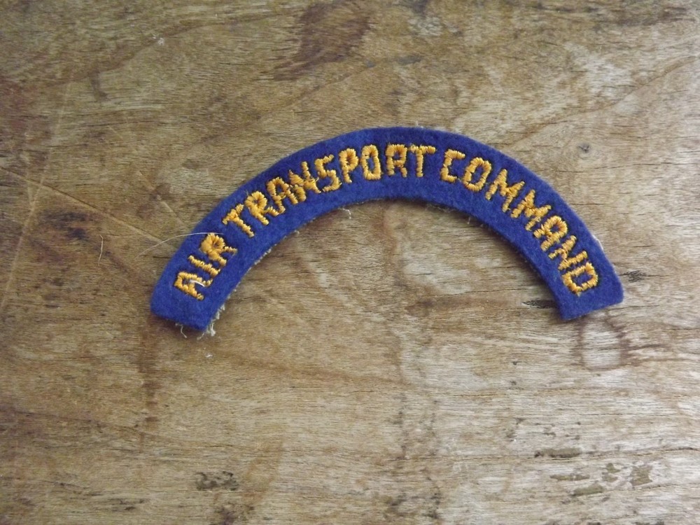 1940's AAF Air Transport Command Tab, Felt - INV# C646