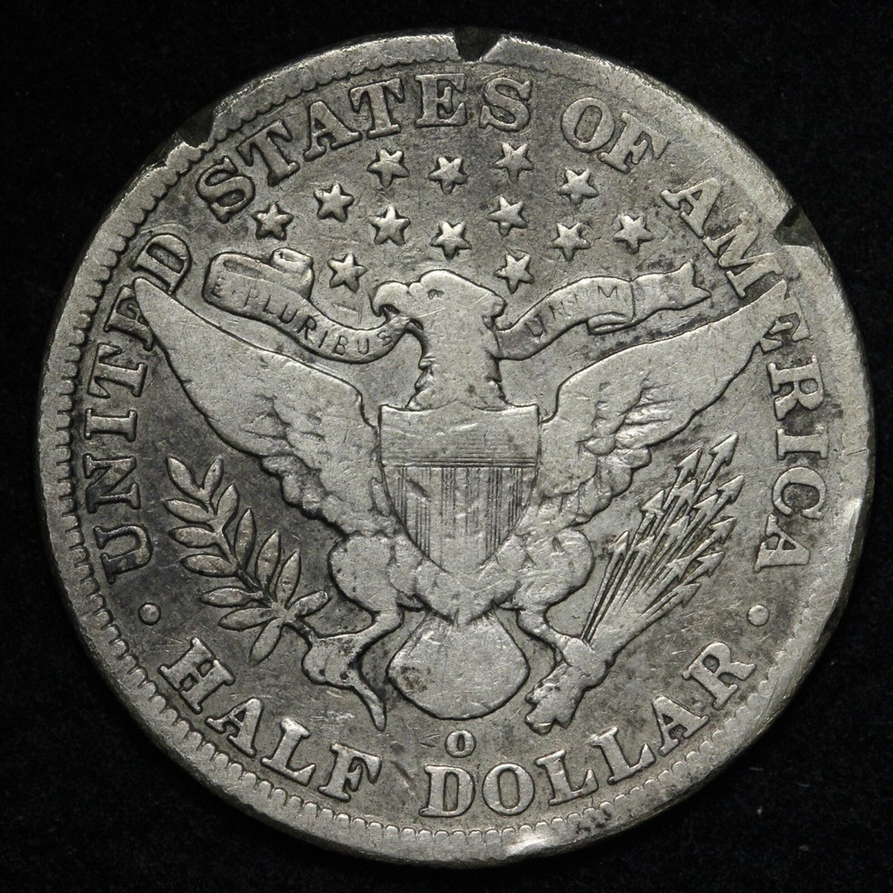 1895-O Barber Silver Half Dollar FINE E158 DNR