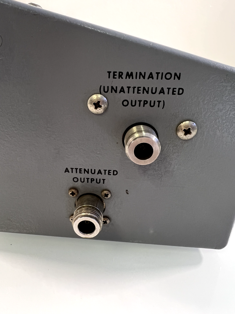 ALFRED VARIABLE ATTENUATOR Model E103 2-4 GC