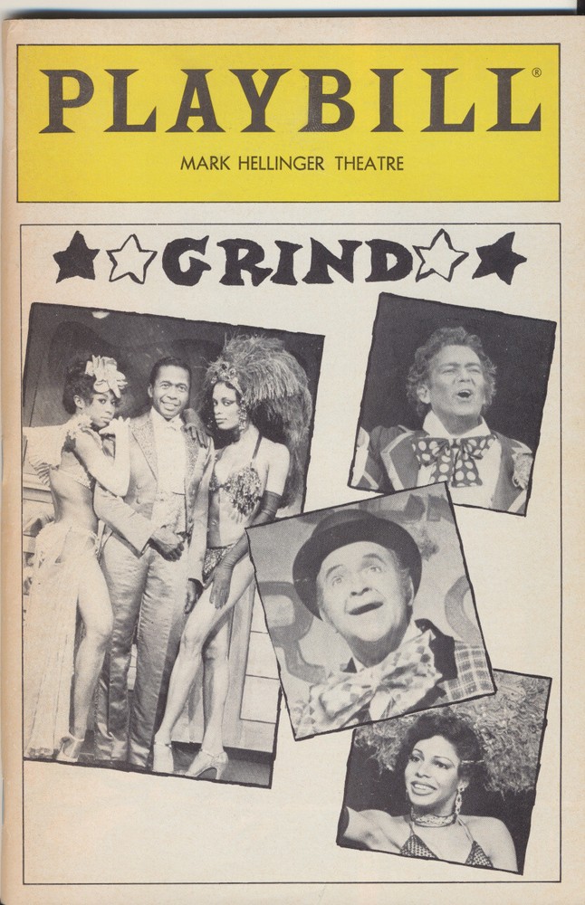 PLAYBILL GRIND Mark Hellinger Theatre Vol. 3, No. 8