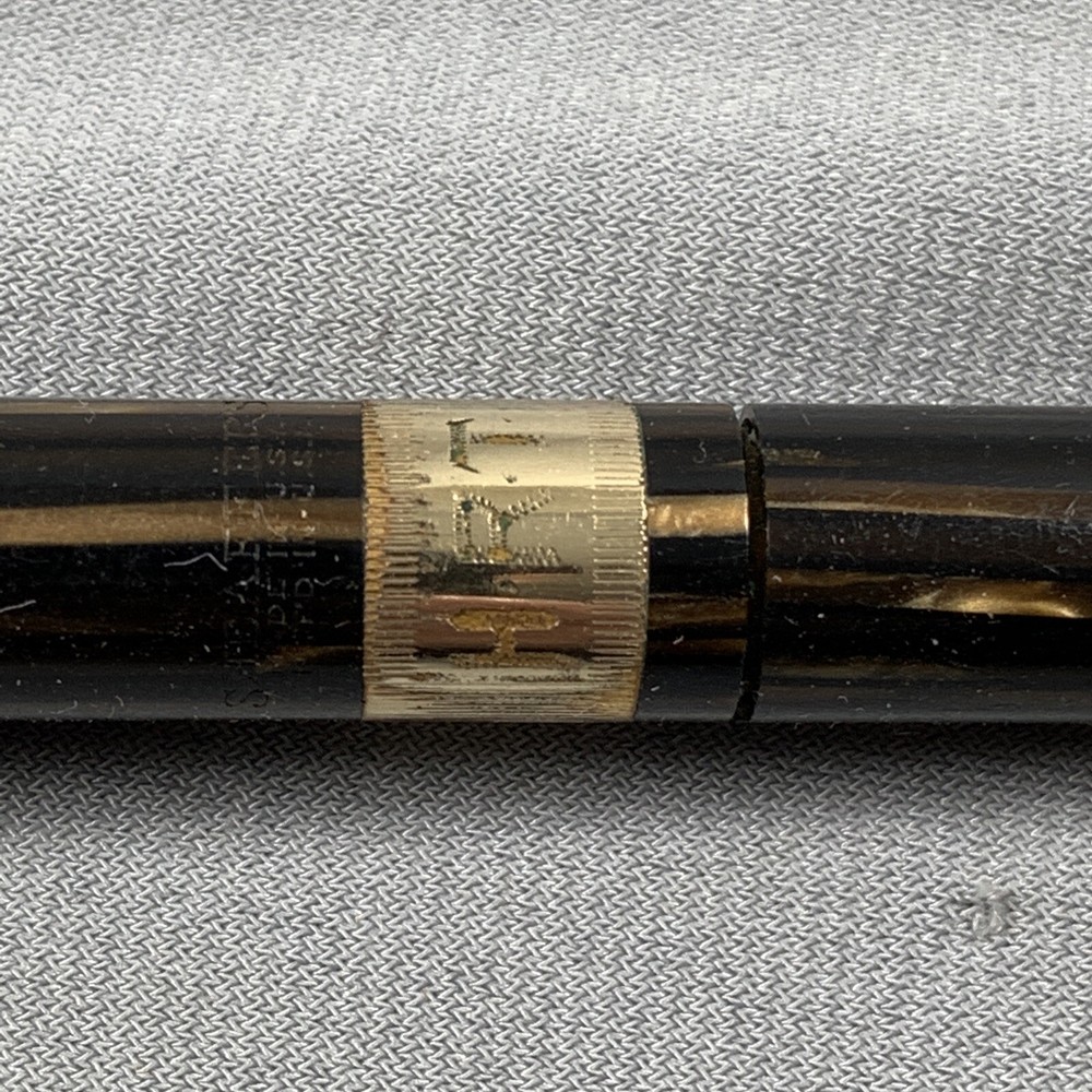 Vtg Sheaffer 400 Mechanical Pencil Brown Striped