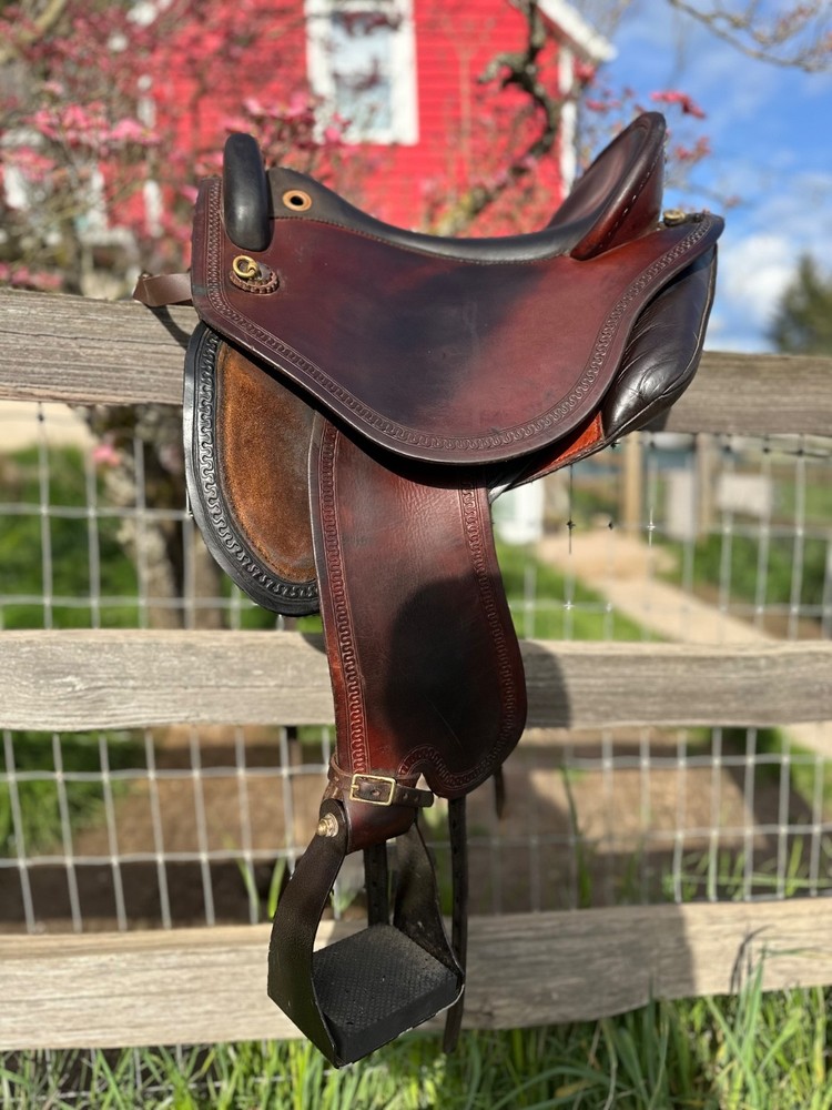 DP Quantum saddle, S3 Seat, Great trail saddle for short backed horses