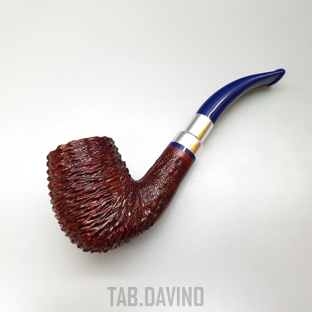 Savinelli Elegance 606 Rustic Brown Dark 9Mm Pipe Made In Italy