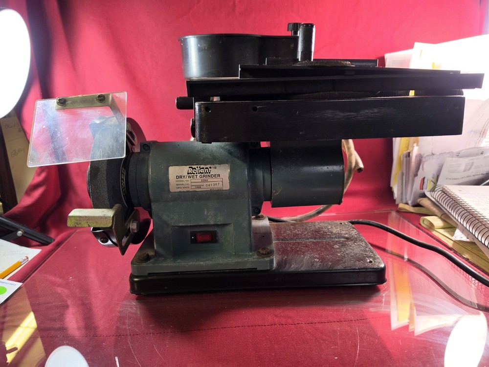 Reliant DD68 Dry Wet Grinder 6" Bench 8" Sharpener Tool Works