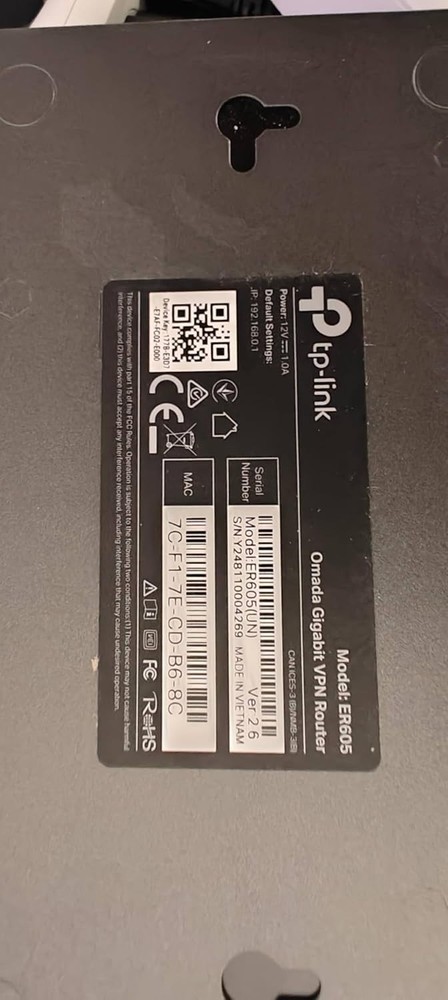 Secure SPI Firewall VPN Router: 3 WANs, Load Balancing & Lightning Protection
