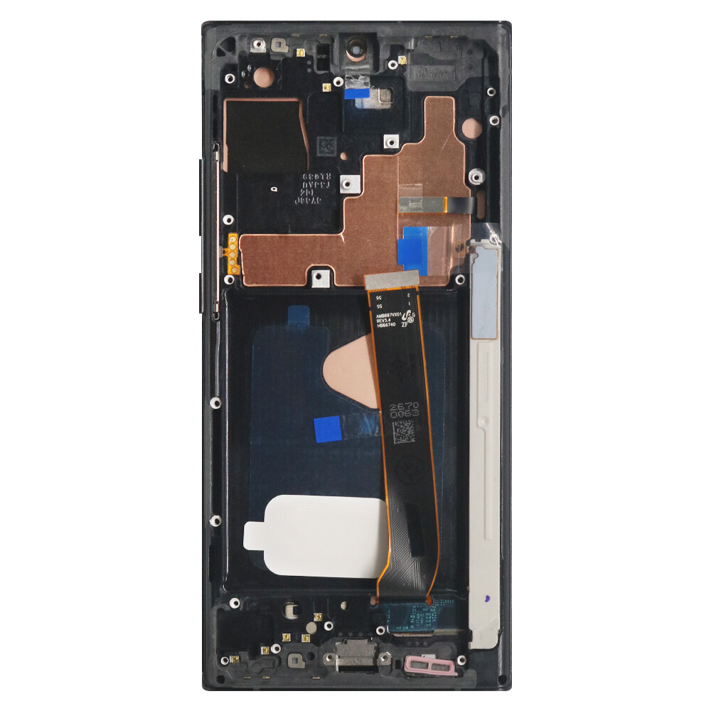 OLED LCD Display For Samsung Note 20 Ultra 5G 4G Digitizer Touch Screen + Frame