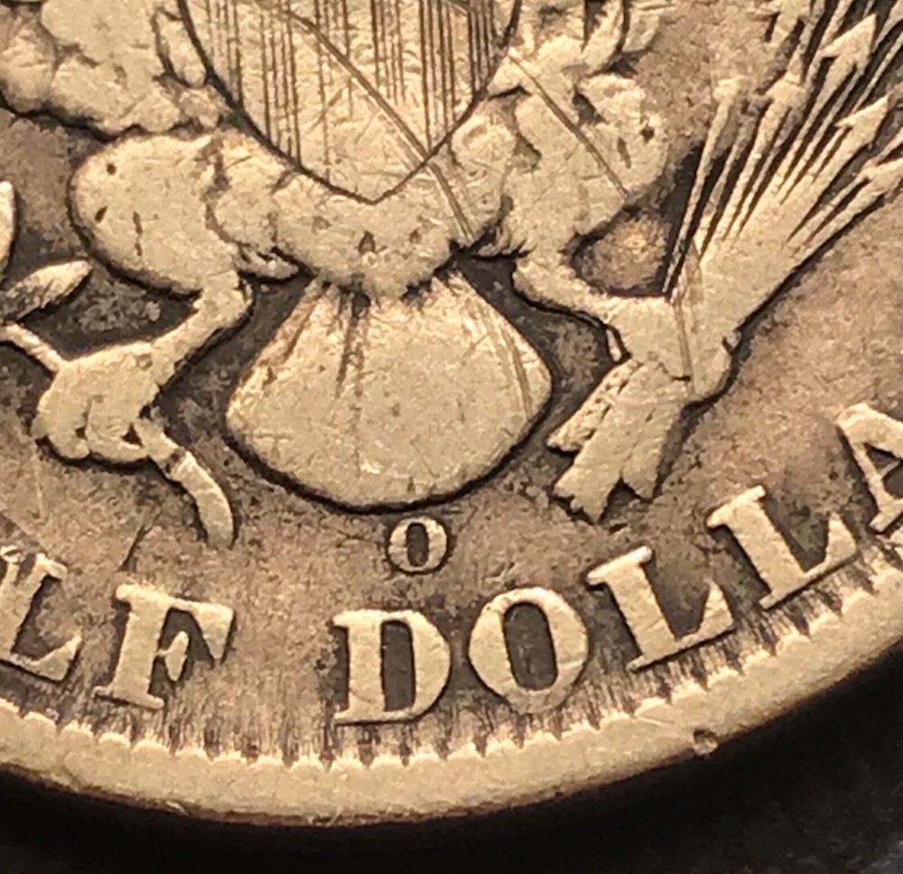 1908-o Barber half dollar , fine , scarce