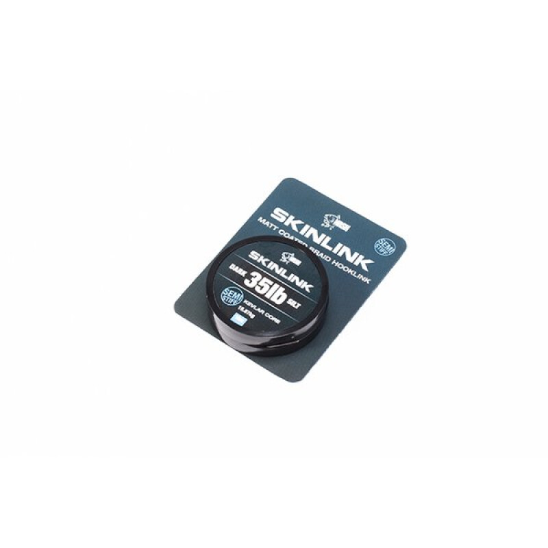 Nash Skinlink Semi-Stiff Braid Hooklink ( Weed or Silt )