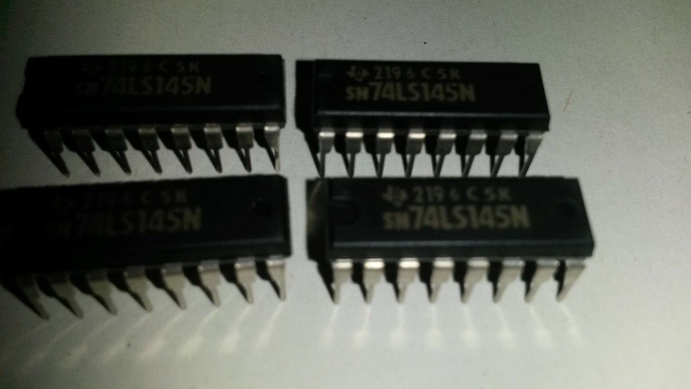 4x IC MODULE 74LS145 13697-107
