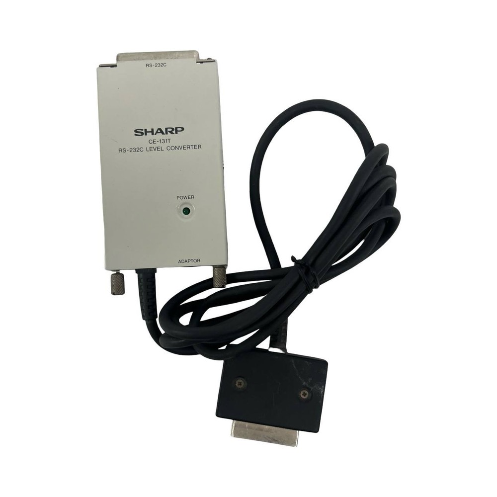 Sharp CE-131T RS232C Level Converter interface Cable for Pocket PC 15-pin ISO
