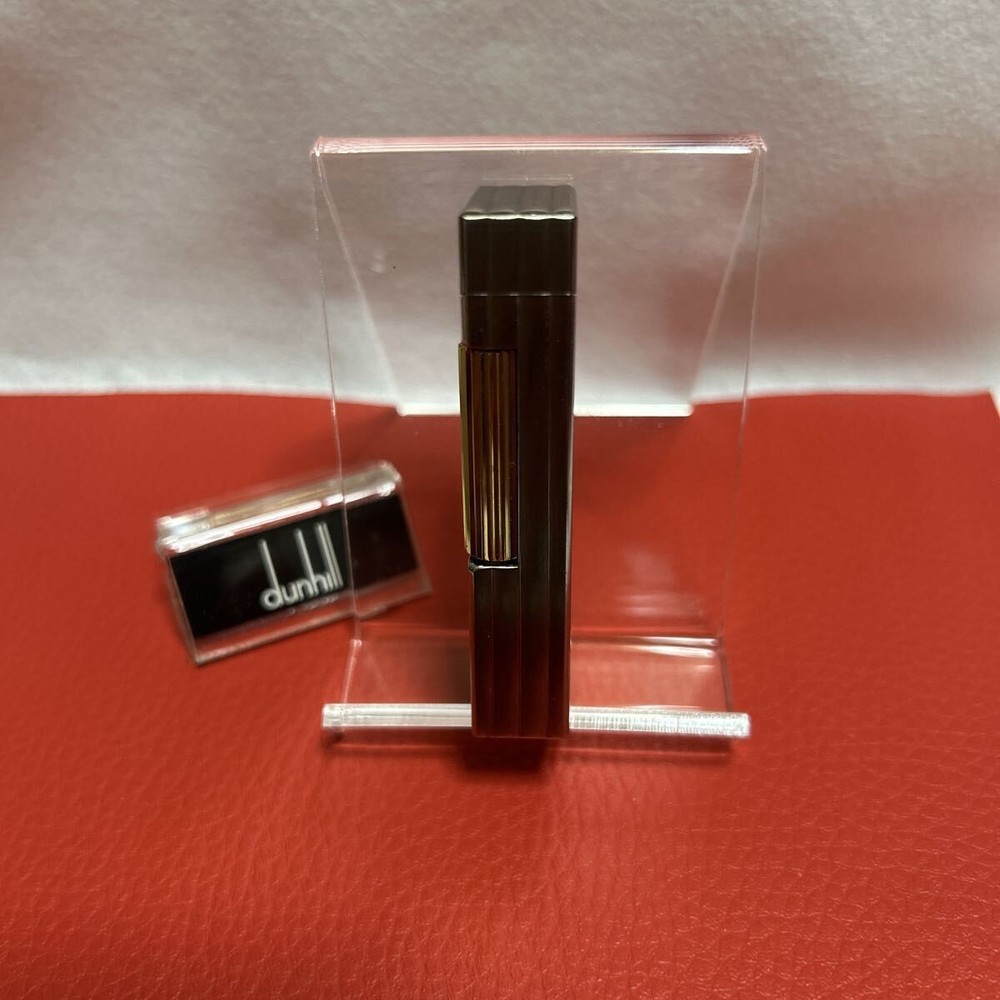 Overhauled Dunhill Rollagas lighter Silver Gold d mark without box