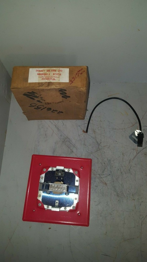 Edwards Flush Firehorn, MISSING SCREWS, 120V, 880-N5