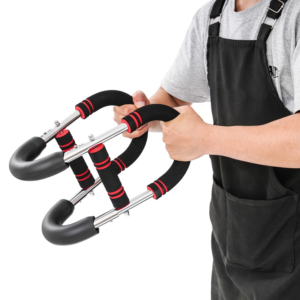 U-Shaped Upper Body Strength Builder Trainer Arm Exercise Equipment Adjustable