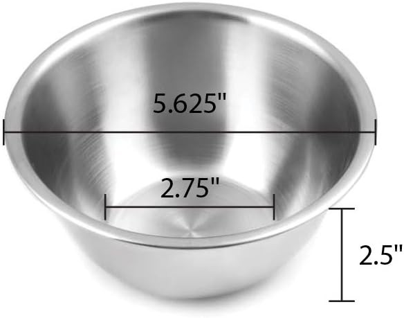 1/2-Quart Stainless Steel Mixing Bowl Silver