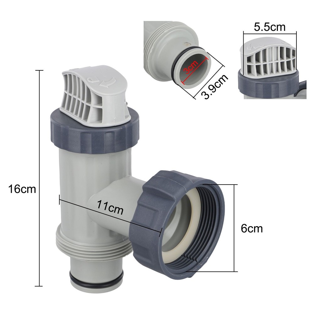 Efficient Water Flow Pool Plunger Valves for In-tex Filter Pump
