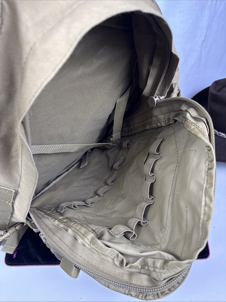 Code Alpha TAC PAC 3-Day Expandable Tactical Backpack USMC Coyote Brown MOLLE