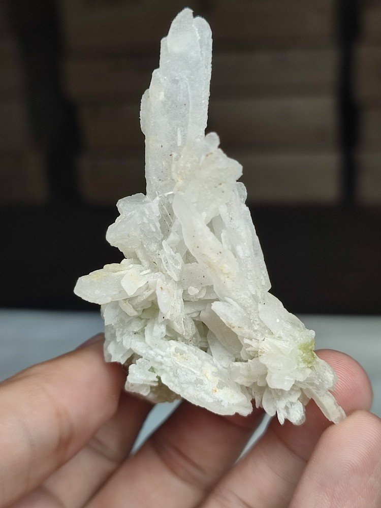 Calcite With Prehnite Nice Color & Termination-Afg.