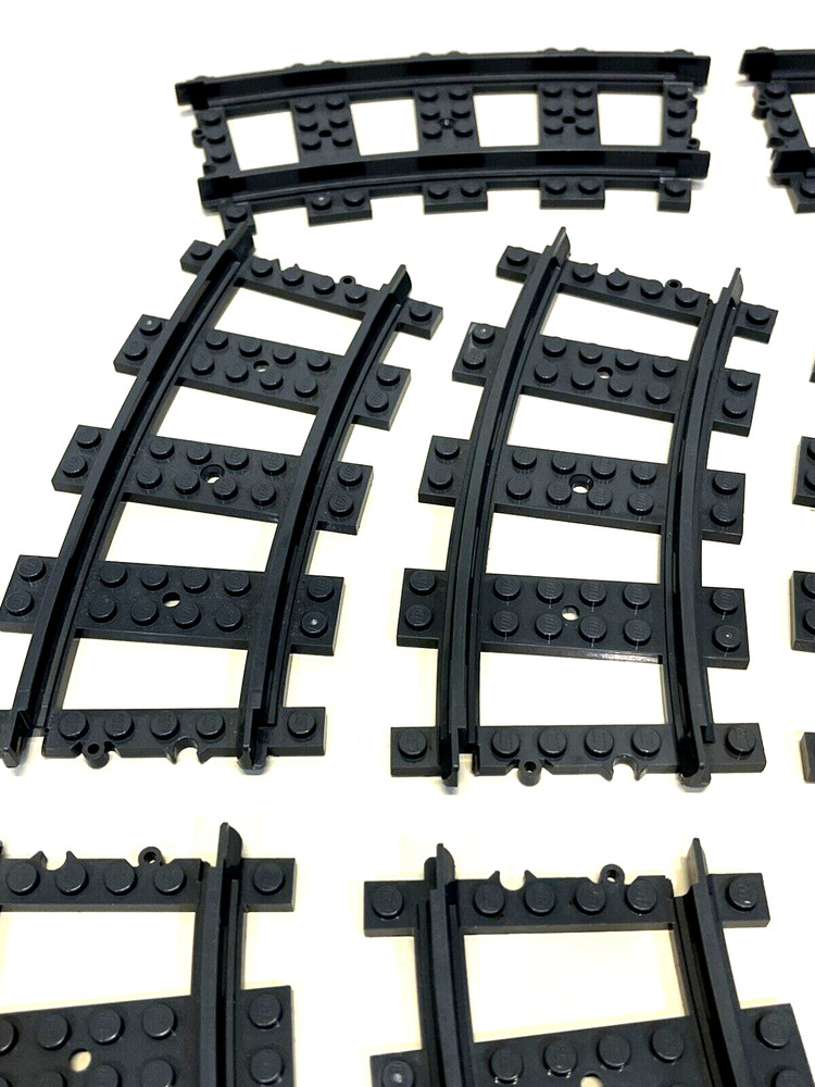 LEGO 10 x Curve Train Tracks