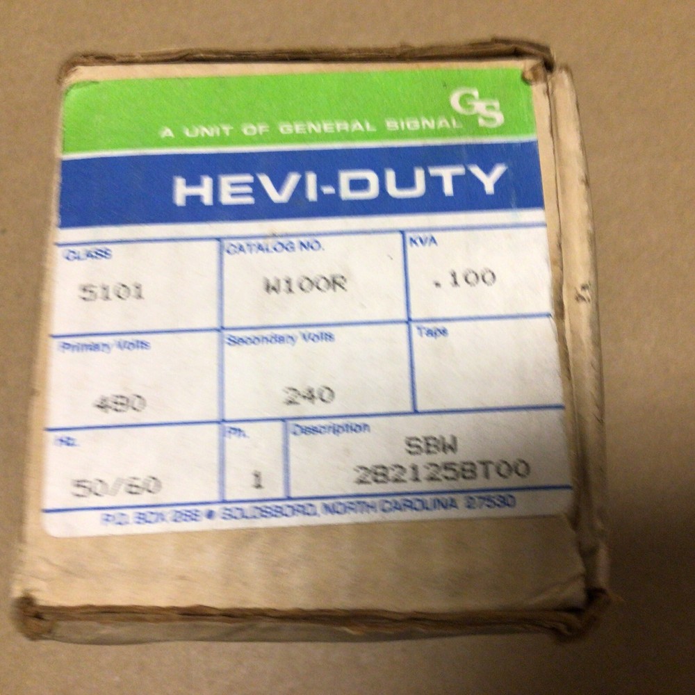 General Signal transformer W100