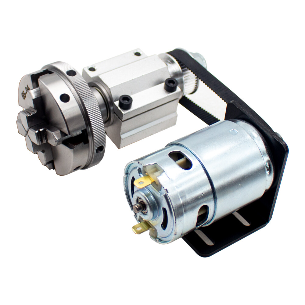 No power Multi-function Motor Rotary Lathe Woodworking Spindle Chuck 65/50mm,