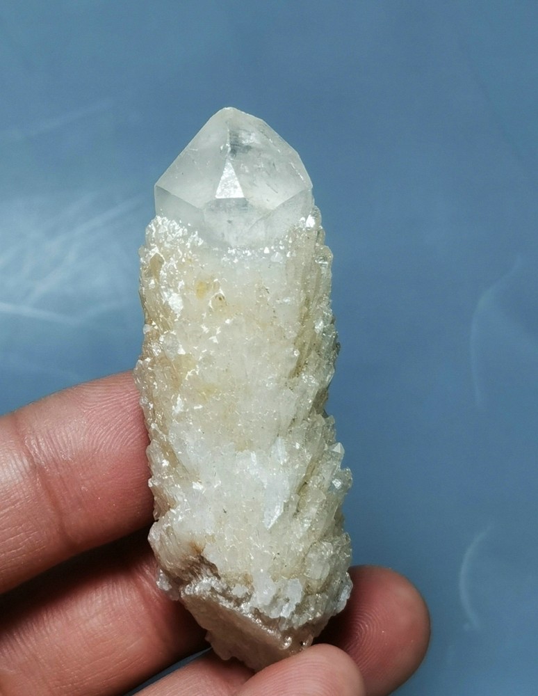 Rare Himalayan Quartz Crystal Cluster Specimen