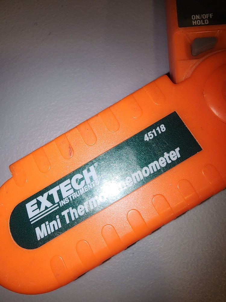 Extech 45118 Mini Waterproof Thermo Anemometer - Gently Pre-owned Tested