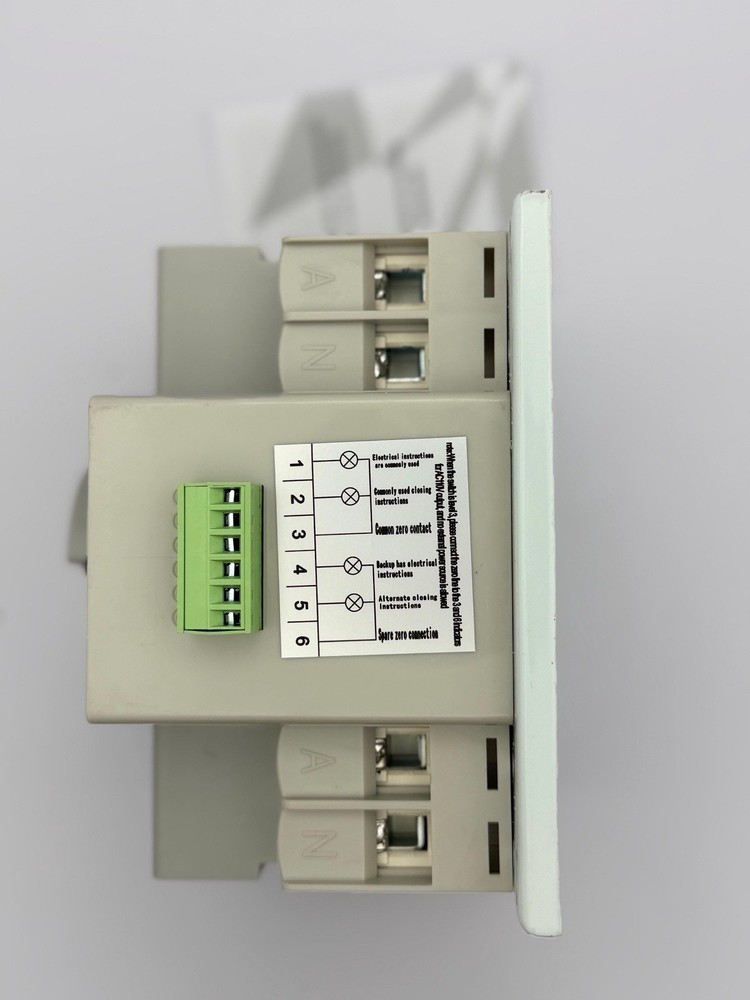 63A 2P 220V Dual Power Automatic Transfer Switch Generator Changeover Switch