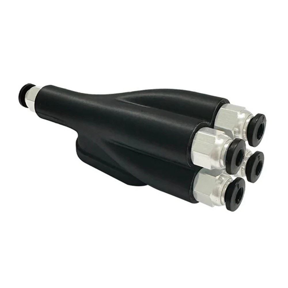 4in1 PTFE Adapter Material Pipe Expansion Port Feeding Modules