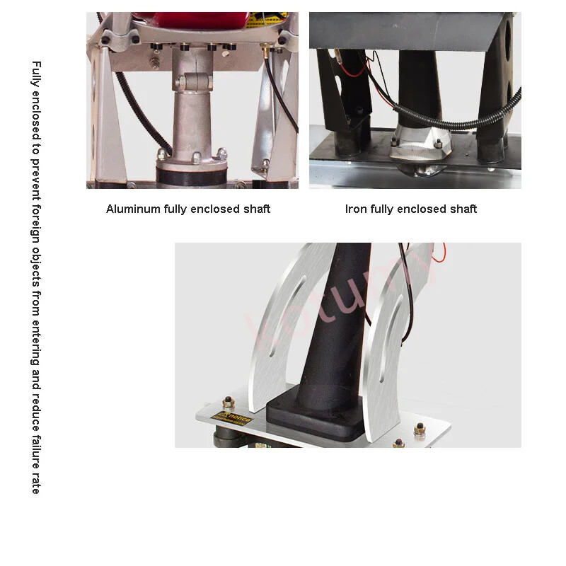 Gasoline engine concrete vibrating ruler cement pavement vibrating ruler level