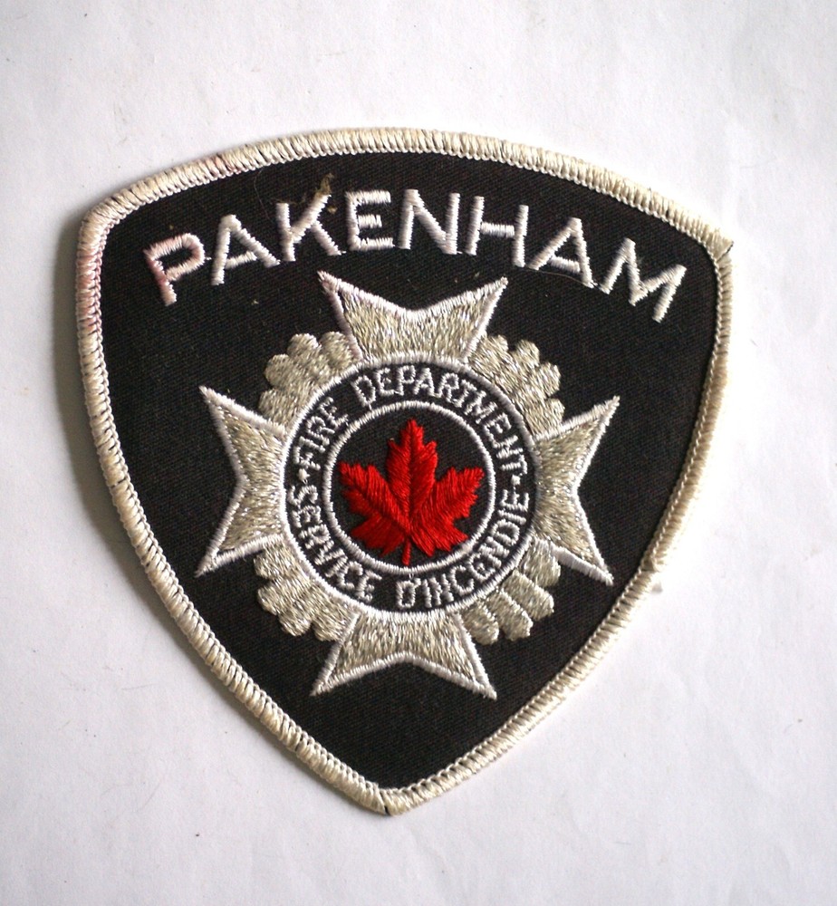 Pakenham Fire Service patch, Canada