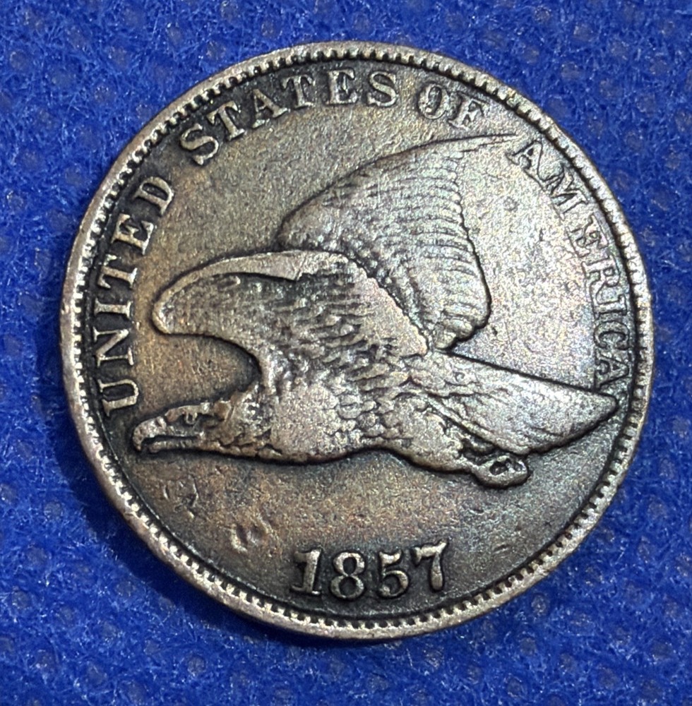 1857 Flying eagle cent Penny 1¢ Cent