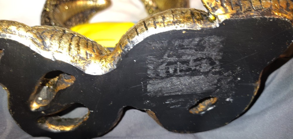 Golden Cobra Snake statue