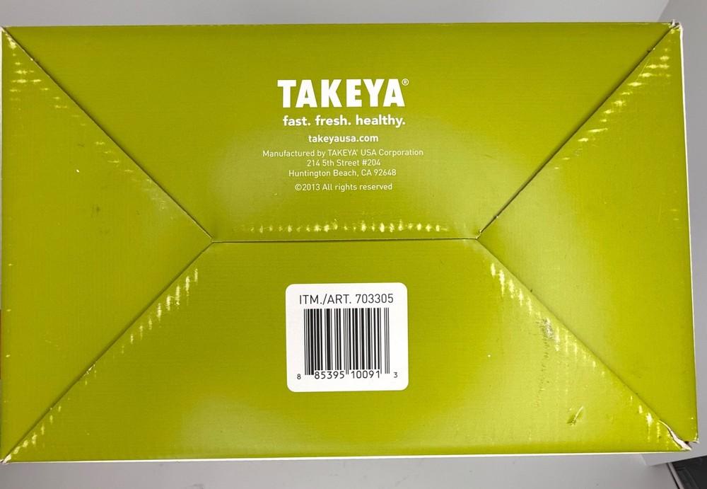 Takeya Drink Maker 2 Pack Pitcher with infuser, 2Q each pitcher